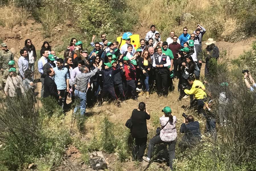Importante aporte realiza el proyecto GEF Montaña a la restauración ecológica del Santuario de la Naturaleza Quebrada de La Plata